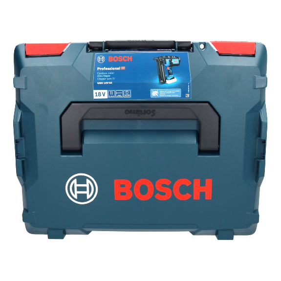 Bosch GNH 18V-64 Akku-Nagler 64 mm 1,6 mm 18V + L-Boxx Koffer - ohne Akku, ohne Ladegerät (0601481101)-Beschreibung lesen