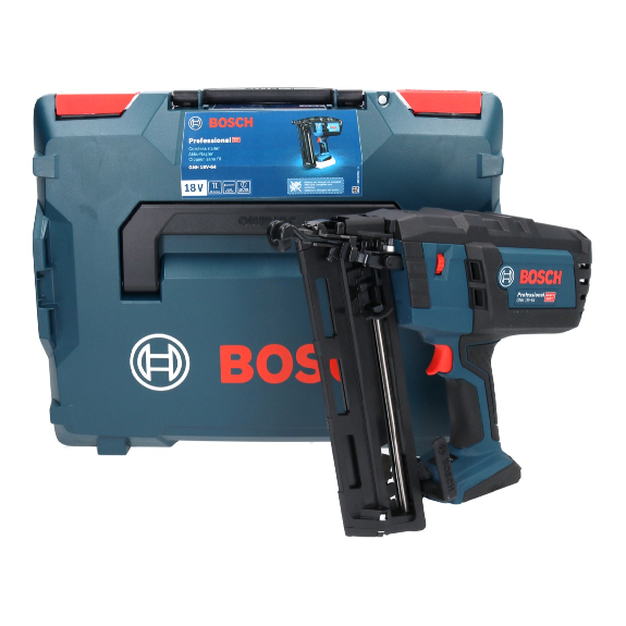 Bosch GNH 18V-64 Akku-Nagler 64 mm 1,6 mm 18V + L-Boxx Koffer - ohne Akku, ohne Ladegerät (0601481101)-Beschreibung lesen
