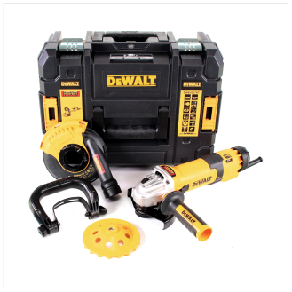 DeWalt DWE 4257 KT Winkelschleifer 1500 Watt mit TStak-Box + Turbo-Diamantschleifteller-Beschreibung lesen