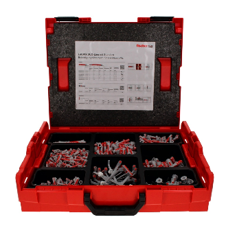 Fischer L-Boxx 102 DUO-Line Dübel Set 833 tlg. + L-Boxx ( 558626 ) DUOBLADE DUOTEC DUOPOWER-Beschreibung lesen
