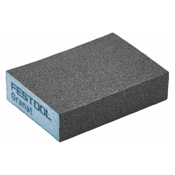 Festool Granat Schleifschwamm 69 x 98 x 26 mm - 120 KÖR/6 - Körnung 120 - 6 Stk. (201082)-Beschreibung lesen