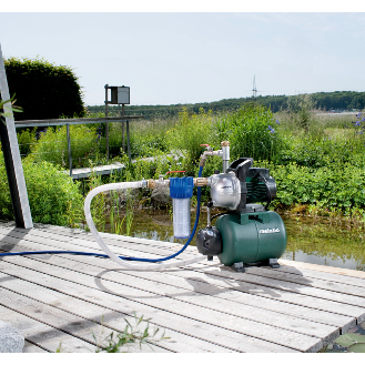 Metabo HWW 3300/25 G Hauswasserwerk 900 W 3300 l/h 4,5 bar (600968000)-Beschreibung lesen