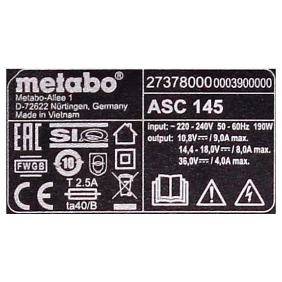 Metabo Li-Ion Akku Starter-Set 18V + 3x Akku 5,5Ah + Ladegerät-Beschreibung lesen