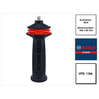 Bosch EXPERT Handle for Vibration Control M10 Winkelschleifer, 169 x 69 mm-Beschreibung lesen