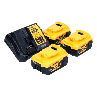 DeWalt DCG405P3 Akku-Winkelschleifer 18V Brushless M14 + 3x Akku 5,0Ah + Ladegerät + Koffer-Beschreibung lesen
