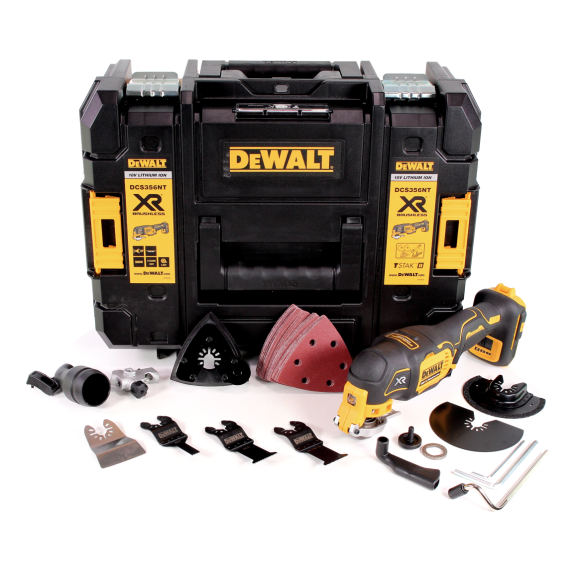 DeWalt DCS356NT Akku-Multitool 18V Brushless + Koffer - ohne Akku - ohne Ladegerät-Beschreibung lesen
