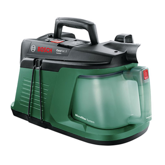 Bosch EasyVac 3 Trockensauger 700W 2l + Zubehör-Beschreibung lesen