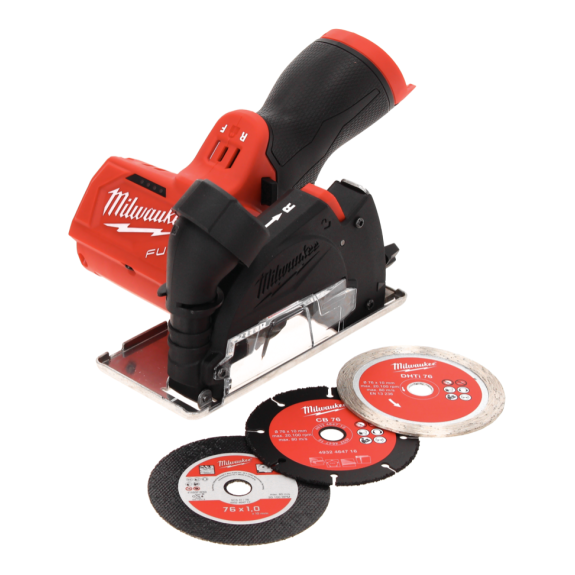 Milwaukee M12 FCOT-0 Akku-Multimaterialschneider 12V 76mm Brushless (4933464618) - ohne Akku, ohne Ladegerät-Beschreibung lesen