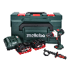 Metabo BS 18 LTX BL I Akku Bohrschrauber 18 V 130 Nm ( 602358660 ) + 2x Akku 5,5 Ah + Ladegerät + metaBOX