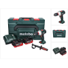 Metabo BS 18 LTX BL I Akku Bohrschrauber 18 V 130 Nm ( 602358660 ) + 2x Akku 5,5 Ah + Ladegerät + metaBOX