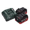 Metabo BS 18 LTX BL I Akku Bohrschrauber 18 V 130 Nm ( 602358660 ) + 2x Akku 5,5 Ah + Ladegerät + metaBOX