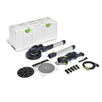 Festool LHS 2 225 EQI-Plus PLANEX Langhalsschleifer 400W 225mm + Zubehör + Koffer (575990)-Beschreibung lesen