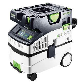 Festool CTM MIDI I CLEANTEC Absaugmobil 1200W 15l Staubklasse M 3m³/min + Zubehör (574822)-Beschreibung lesen