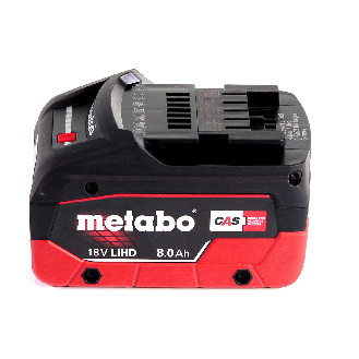 Metabo LiHD 18 V 8,0 Ah Li-Ion Akku (625369000) - CAS System-Beschreibung lesen