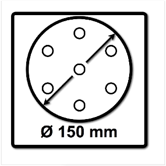 Festool Schleifteller ST-STF D150/MJ2-FX-SW 150 mm FastFix superweich ( 202462 ) - neue Version von ( 496144 )-Beschreibung lesen