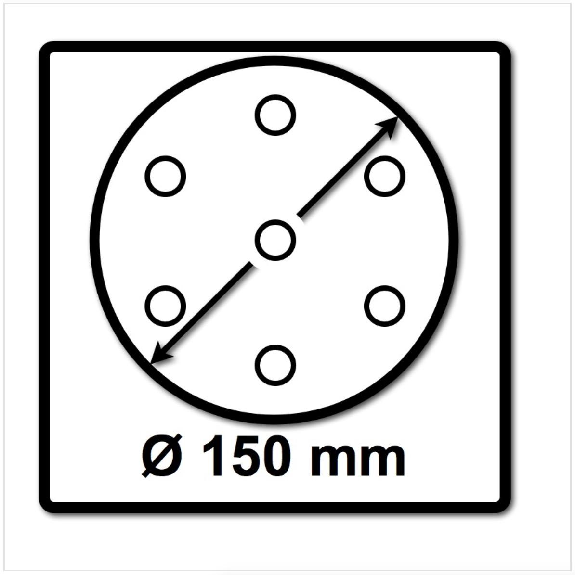 Festool Schleifteller ST-STF D150/MJ2-FX-SW 150 mm FastFix superweich ( 202462 ) - neue Version von ( 496144 )-Beschreibung lesen