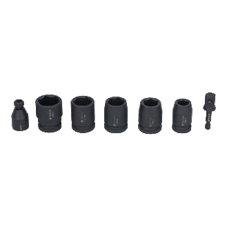Bosch ImpactControl Steckschlüssel-Set 1/2" Ø 13 - 24 mm 7-tlg. (2608551029)-Beschreibung lesen