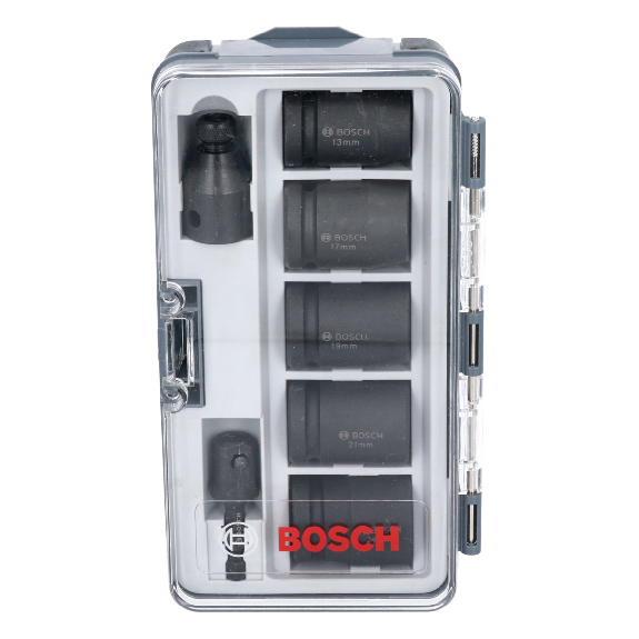 Bosch ImpactControl Steckschlüssel-Set 1/2" Ø 13 - 24 mm 7-tlg. (2608551029)-Beschreibung lesen