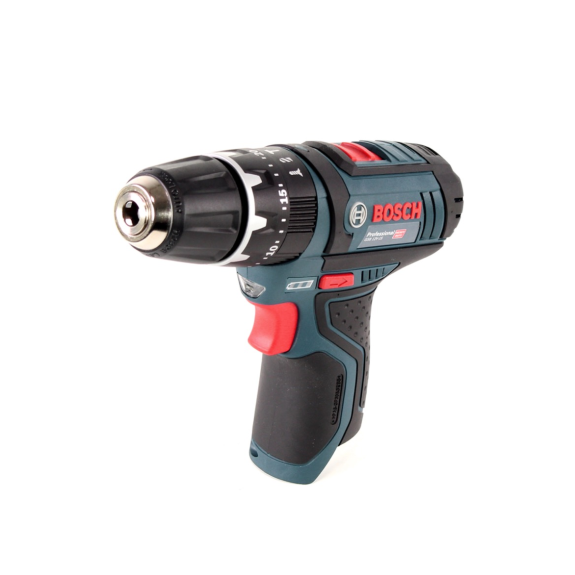 Bosch GSB 12V-15 Professional Akku-Schlagbohrschrauber Solo - ohne Zubehör, ohne Akku, ohne Ladegerät-Beschreibung lesen
