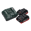 Metabo BS 18 LT BL Akku-Bohrschrauber 18V 60Nm + 2x Akku 4,0Ah + Ladegerät + Koffer (602325800)