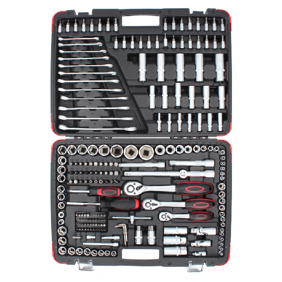 BGS technic Steckschlüssel Satz 216 tlg. ( 15216 ) Antrieb 6,3 mm ( 1/4" ) 10 mm ( 3/8" ) 12,5 mm ( 1/2" )-Beschreibung lesen