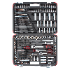BGS technic Steckschlüssel Satz 216 tlg. ( 15216 ) Antrieb 6,3 mm ( 1/4" ) 10 mm ( 3/8" ) 12,5 mm ( 1/2" )