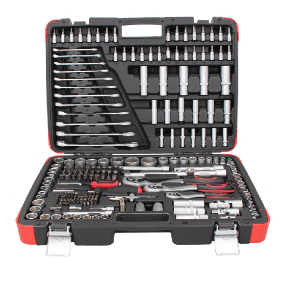 BGS technic Steckschlüssel Satz 216 tlg. ( 15216 ) Antrieb 6,3 mm ( 1/4" ) 10 mm ( 3/8" ) 12,5 mm ( 1/2" )-Beschreibung lesen