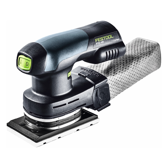 Festool RTSC 400 3,0I-Plus Hybrider Akku-Schwingschleifer 80x130mm Brushless 18V + 2x Akkus 3,0Ah + Ladegerät + Systainer.-Beschreibung lesen