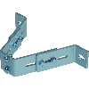 ZARGES Wandanker, verstellbar 120 - 180 mm