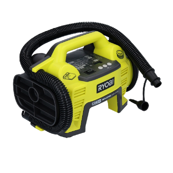 RYOBI R18I-0 Kompressor 18 V 10,34 bar Druck (5133001834) Solo - ohne Akku, ohne Ladegerät-Beschreibung lesen
