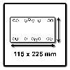 Festool Schleifschuh SSH STF 115x225/10 ( 483679 ) für Rutscher RS 200, Rs 2, RS 100, RS 1