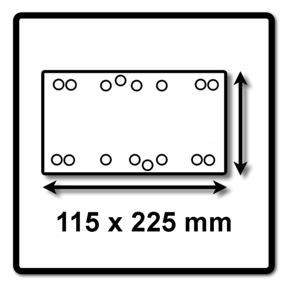 Festool Schleifschuh SSH STF 115x225/10 ( 483679 ) für Rutscher RS 200, Rs 2, RS 100, RS 1-Beschreibung lesen