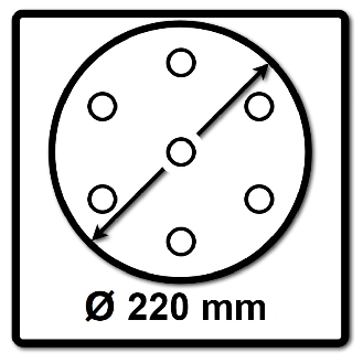 Festool Interface Pad IP STF D220/48-LHS 2 225 1 Stk. ( 205418 ) 220 mm für Langhalsschleifer PLANEX LHS 2 225 EQ (I)-Beschreibung lesen