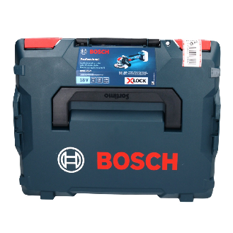 Bosch GWX 18V-7 Professional Akku-Winkelschleifer 18 V 125 mm Brushless X-LOCK (06019H9102) + L-Boxx - ohne Akku, ohne Ladegerät.-Beschreibung lesen