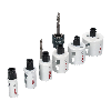 Bosch Lochsägen-Set Progressor for Wood and Metal, 9-teiliges Elektrikerset, 22-64 mm (2 608 594 187)
