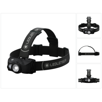 Ledlenser MH8 LED Stirnlampe 600 lm IPX4 Schwarz ( 502156 ) + 1x Akku + 1x Ladekabel-Beschreibung lesen