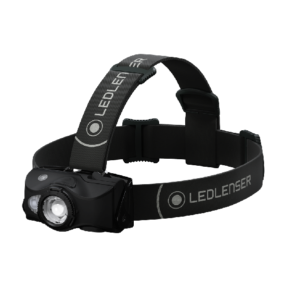 Ledlenser MH8 LED Stirnlampe 600 lm IPX4 Schwarz ( 502156 ) + 1x Akku + 1x Ladekabel-Beschreibung lesen