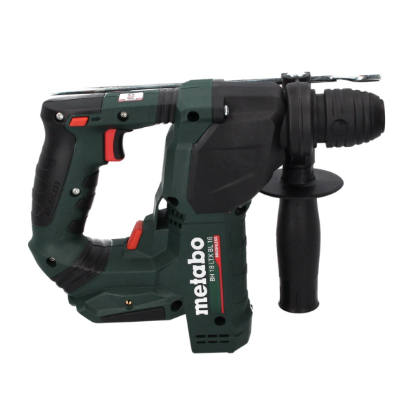 Metabo BH 18 LTX BL 16 Akku-Bohrhammer 18V Brushless 1,3J SDS-Plus + Koffer - ohne Akku - ohne Ladegerät-Beschreibung lesen