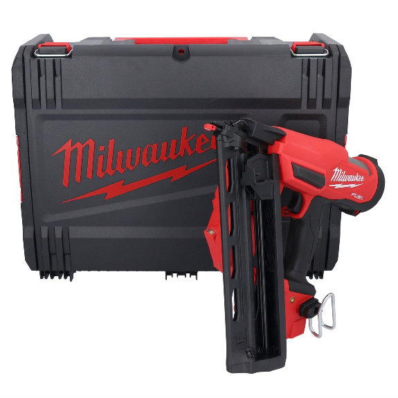 Milwaukee M18 FN16GA-0X kabelloser Nagler 18 V 32 - 64 mm bürstenlos (4933478094) + HD Box - ohne Akku, ohne Ladegerät-Beschreibung lesen