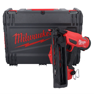 Milwaukee M18 FN16GA-0X kabelloser Nagler 18 V 32 - 64 mm bürstenlos (4933478094) + HD Box - ohne Akku, ohne Ladegerät-Beschreibung lesen