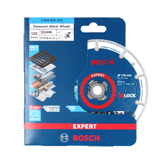 Bosch X-LOCK Diamanttrennscheibe 125 x 22,23 mm (2608900533) Expert Für X-LOCK Winkelschleifer-Beschreibung lesen