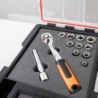 Qbrick System ONE Organizer M MFI stapelbar 365 x 265 x 77 mm 2,5 l IP66 mit Schaumeinlage-Beschreibung lesen