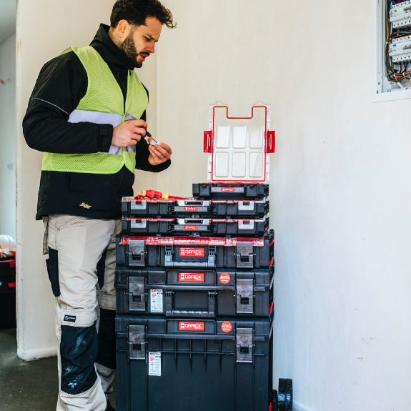 Qbrick System ONE Organizer M MFI stapelbar 365 x 265 x 77 mm 2,5 l IP66 mit Schaumeinlage-Beschreibung lesen