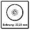 Metabo Novorapid TF41 Trennscheibe Inox 125x22,23 mm 25 Stk. ( 25x 616271000 ) für Winkelschleifer