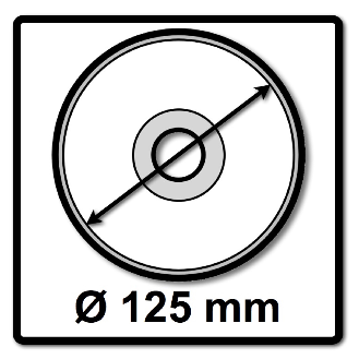 Metabo Novorapid TF41 Trennscheibe Inox 125x22,23 mm 25 Stk. ( 25x 616271000 ) für Winkelschleifer-Beschreibung lesen