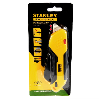 Stanley FATMAX STANLEY Sicherheitsmesser mit automatischem Klingenrückzug (FMHT10369-0)-Beschreibung lesen
