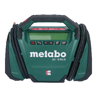 Metabo AK 18 Multi Akku-Kompressor 18 V 11 bar Solo (600794850) - ohne Akku, ohne Ladegerät-Beschreibung lesen