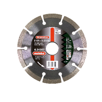 Metabo SP-U Diamanttrennscheibe Universal SP 125x22,23 mm ( 624307000 ) für Winkelschleifer-Beschreibung lesen