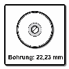Metabo SP-U Diamanttrennscheibe Universal SP 125x22,23 mm ( 624307000 ) für Winkelschleifer