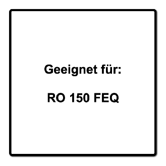 Festool PT-STF-D150 FX Polierteller FastFix 135 mm ( 496151 ) für RO 150 FEQ-Beschreibung lesen